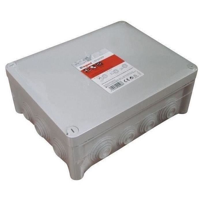 Boîte de dérivation Plexo - LEGRAND - 220x179x86 mm - Gris - Rectangulaire