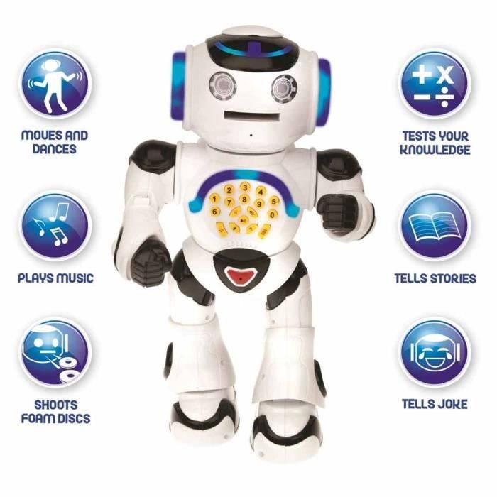 DVD INTÉRACTIF Lexibook ROB50EN Etude de puissance de la télécommande du robot
