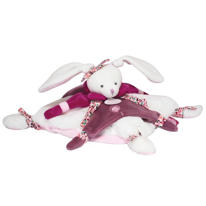 Doudou Boîte à Musique Lapin Ciboulette - Collection 'Dans Mon Jardin' - Linnea - Neuf