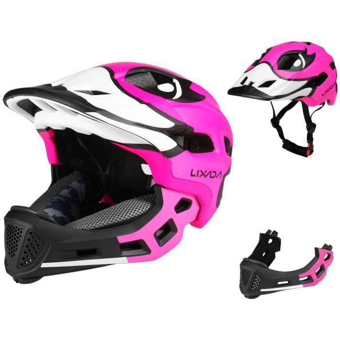 Lixada Enfants Casque Intégral Détachable Enfants Casque de Sécurité  Sportive pour Vélo Skateboard Roller Skating674 - Cdiscount Jardin