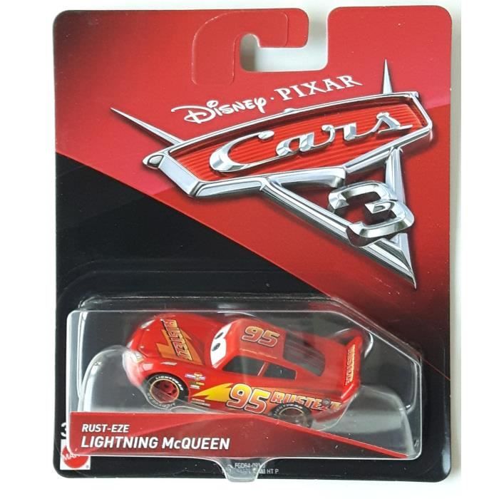 MATTEL V&eacute;hicule -  - McQueen - Rouge - Cars 3 - M&eacute;tal - &Eacute;chelle 1:55 