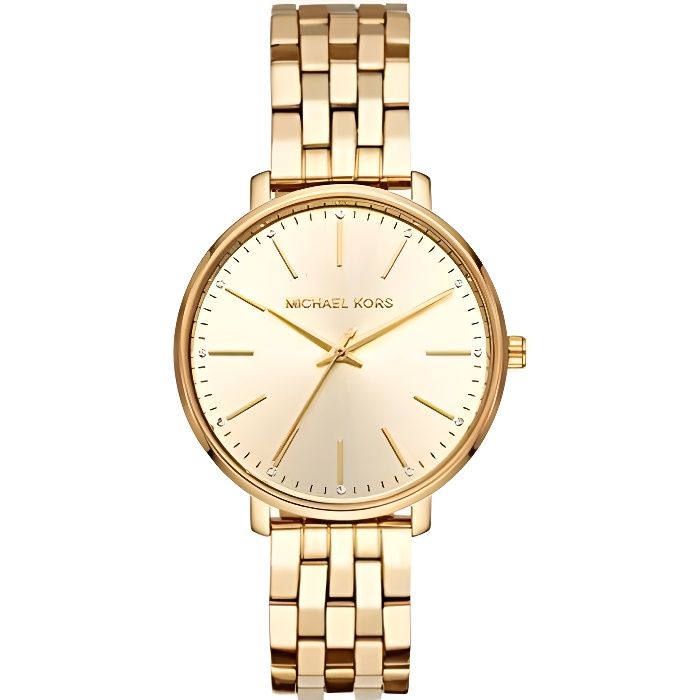 Michael Kors - Femme Analogique Quartz Montre avec Bracelet en Acier Inoxydable MK3898