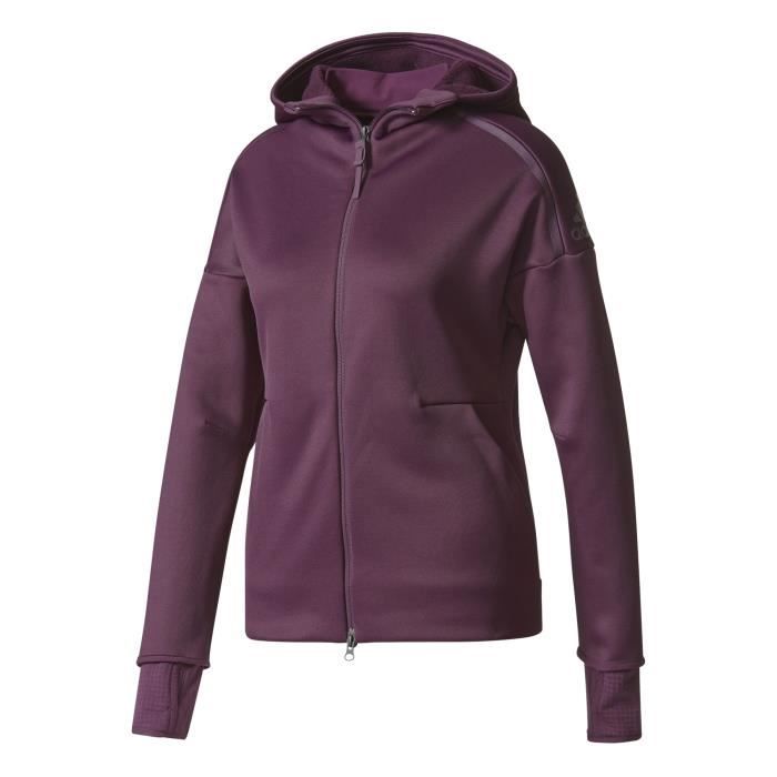 veste adidas bordeaux femme