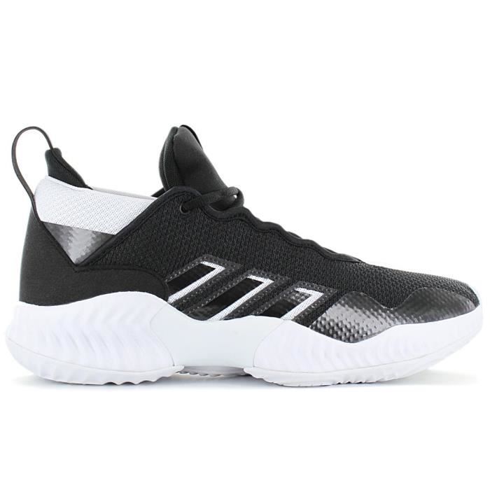 adidas Court Vision 3 - Hommes Sneakers Baskets Chaussures de basketball Noir-Blanc GV9926
