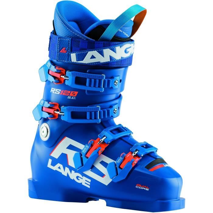 chaussures de ski lange rs 120 s.c. enfant bleu