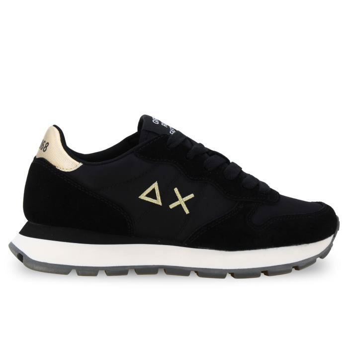 SUN68 Sun68 Ally Gold Silver Chaussures pour Femme Noir Z45202-11