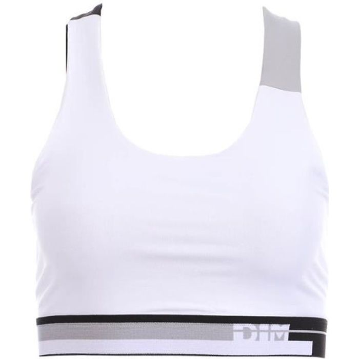 Brassière Blanche femme Dim Sport D064V