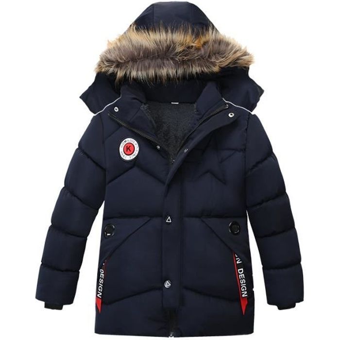 chen Doudoune Enfant Enfants Garçons Hiver Doudoune Imperméable