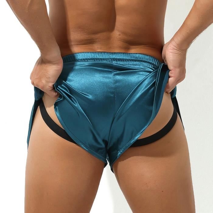 Ensemble Pyjama Pour Homme En Pure Soie À Manches Courtes Avec Col À R – -SILKSILKY