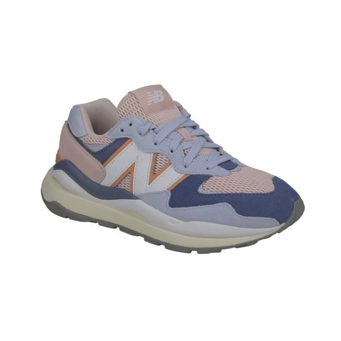 New balance grise cheap rose et bleu