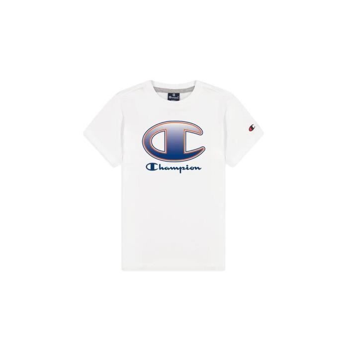 T-shirt CHAMPION 305978WW001 Blanc - Mixte/Enfant