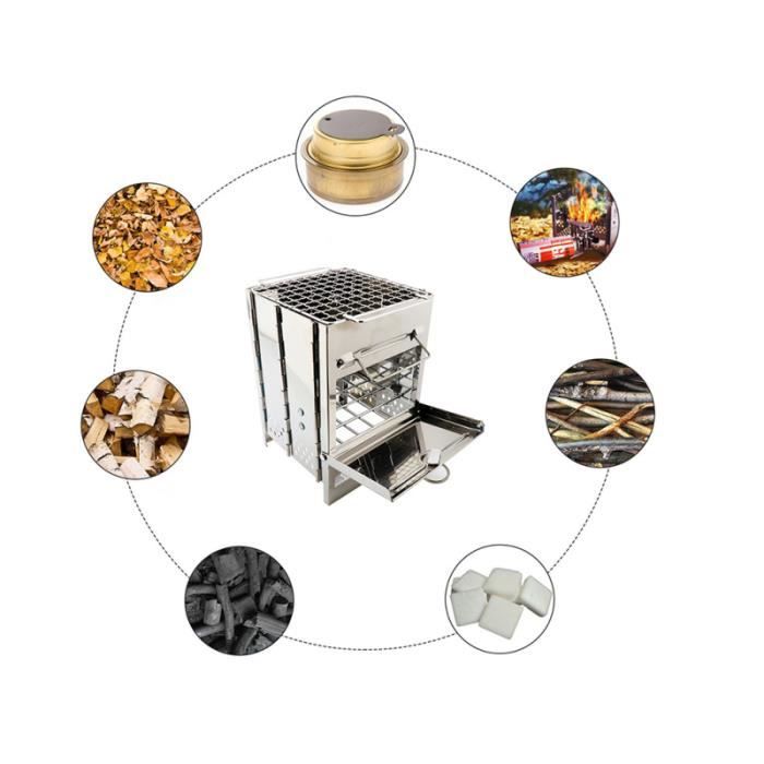 Poêle à Bois - Convient Pour 3 à 5 Personnes - Pour 3 à 5 Personnes