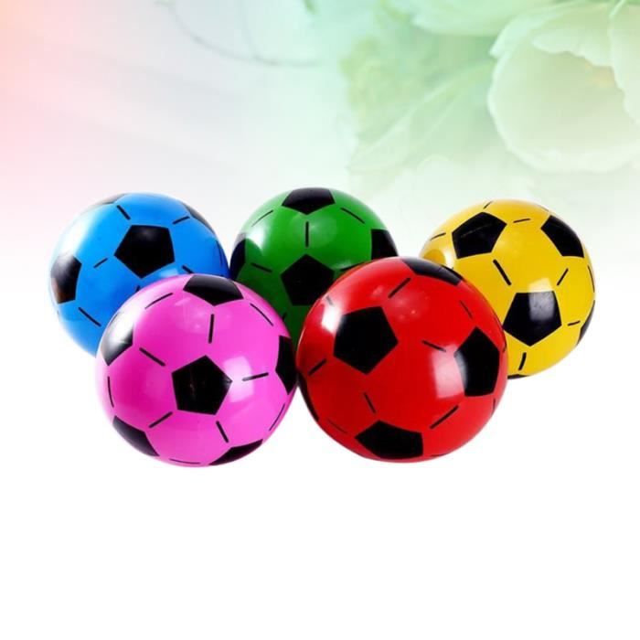 Le Ballon Gonflable Coloré d'Enfants de Football du 6PC Badine balles de  piscine a balles jeux de recre - jeux d'exterieur - Cdiscount Jeux - Jouets