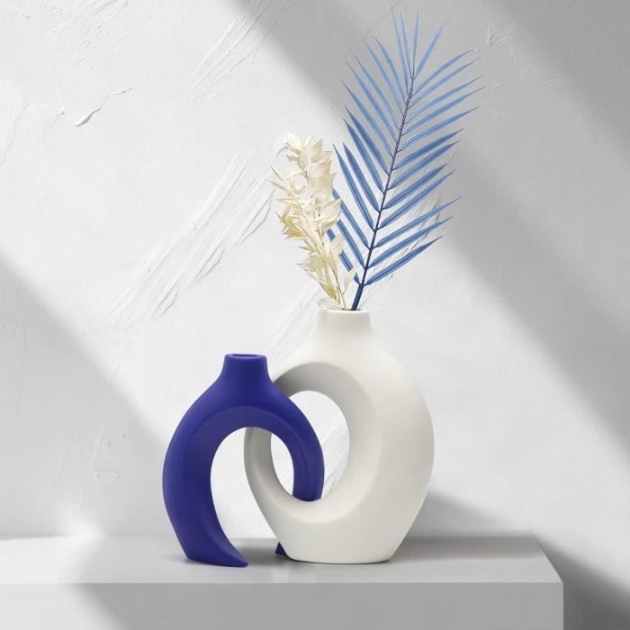 Vase à Fleurs En Forme De Coeur Salon En Céramique En Forme De Coeur Style Moderne Pour Une Utilisation Dans L'Ornement Décoratif De Bureau à Domicile