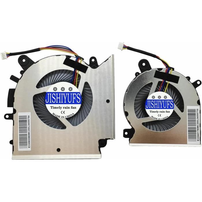 Qiilu Ventilateur PC puissant pour refroidissement performant des