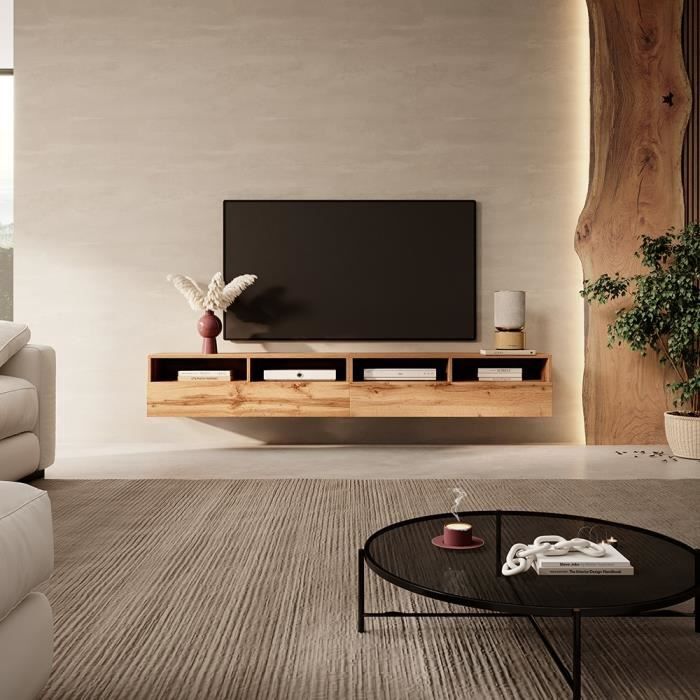 Meuble Tv 200 Cm Payez En 4x Soldes Sur Cdiscount Des Le 20 Janvier Cdiscount