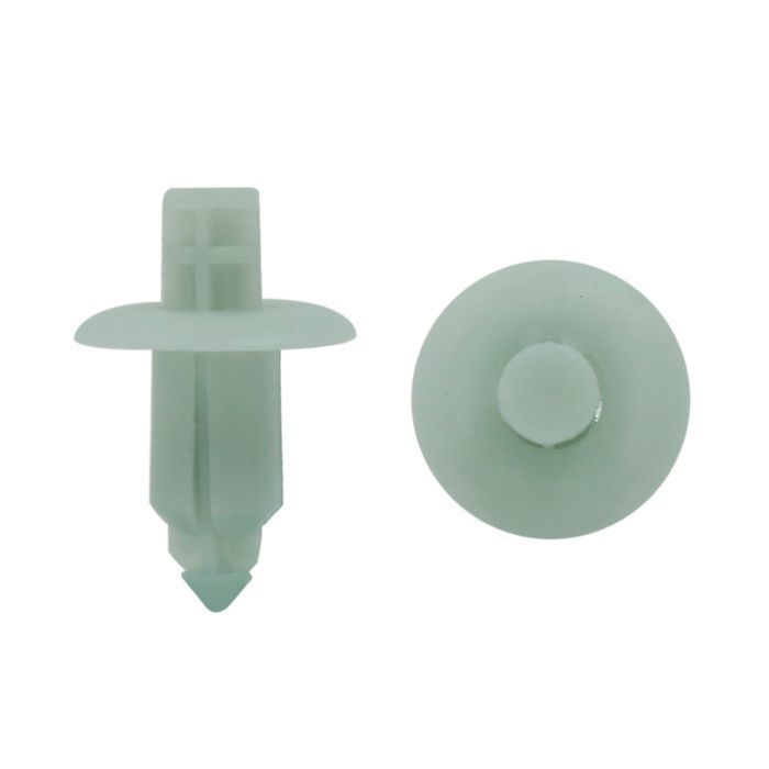 50 Pcs 8mm Trou Fixation Rivets Plastique Bouclier Aile Un Bouton Poussoir Noir Clips | Walmart