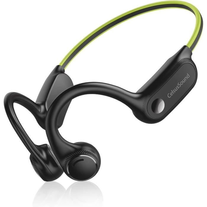BMANI Casque à Conduction Osseuse Écouteur Bluetooth 5.2 sans Fil