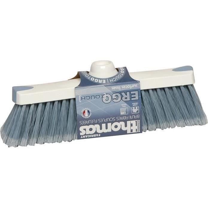 Balai ergotouch fibres souples - bleu