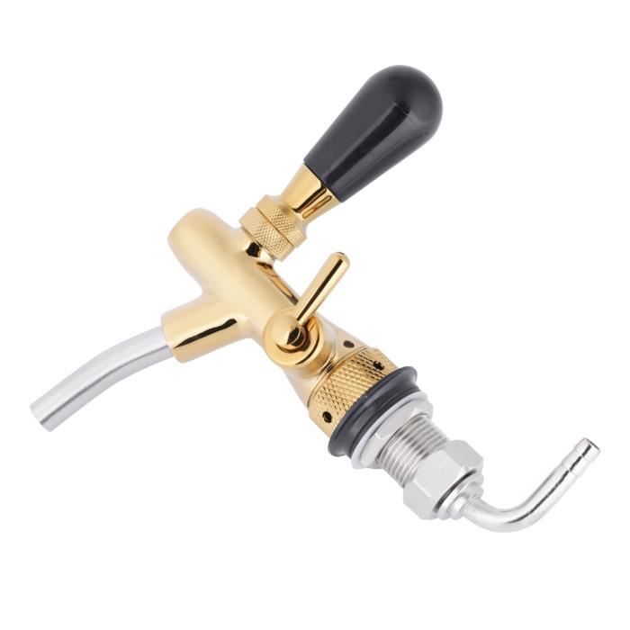 Distributeur de fût de bière boule fileté G5/8, robinet en laiton Distributeur de fût de bière boule fileté G5/8, robinet en laiton