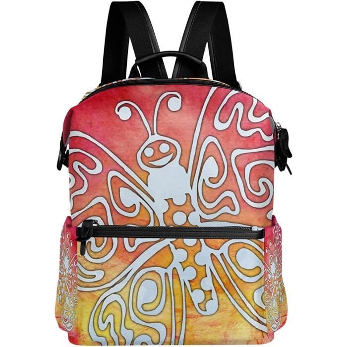 Cornet D'écolier Nestler En Papillon - 6 Côtés, 85cm - Blanc - Pour Rentrée Scolaire Ou Fête D'enfant