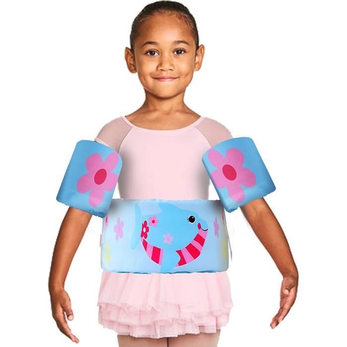Brassard Enfant avec Bandeau de Natation, Brassard Piscine Enfant 1-6 Ans, 3 Chambres à Air Indépendantes, Conception Transparente - Sport Brassard Enfant avec Bandeau de Natation, Brassard Piscine Enfant 1-6 Ans, 3 Chambres à Air Indépendantes, Conception Transparente - Sport