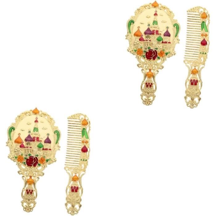 Lot de 2 charnières de support de couvercle en nickel satiné avec Lot de 2 charnières de support de couvercle en nickel satiné avec