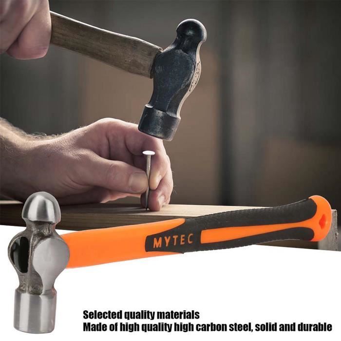Marteau Avec Manche En Bois MUNANI - Marteau à Panne Sphérique Et Outil Pour Bijoutier - Ensemble Robuste Pour Bricolage Et Travail Des Métaux