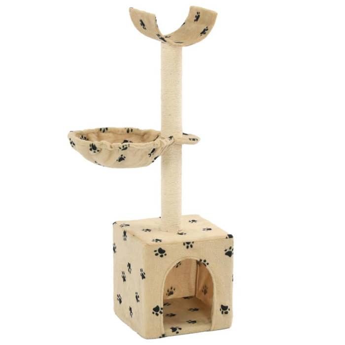 Vidaxl Arbre à chat Beige 105 cm - vue 2