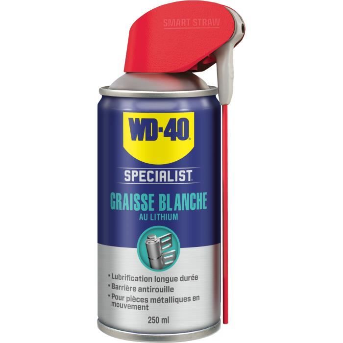 WD-40 SPECIALIST Graisse Blanche au Lithium aérosol - 250 ml