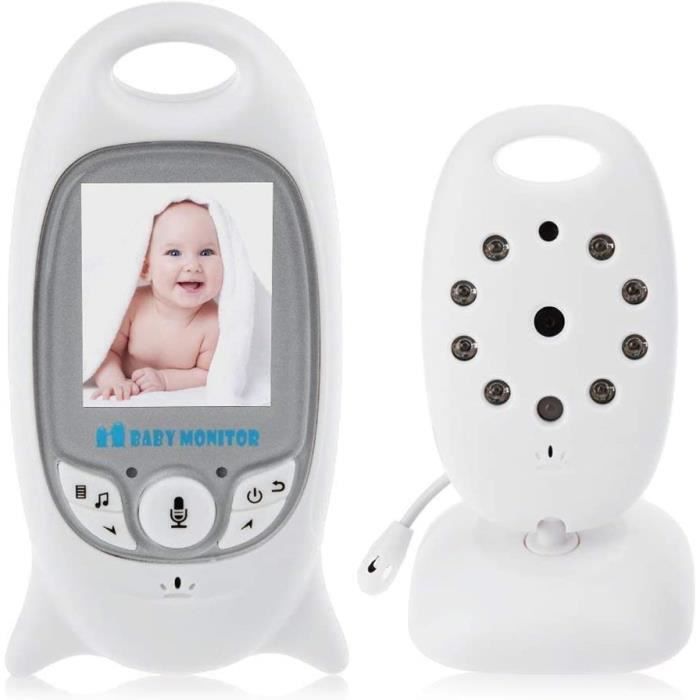Babyphone Caméra Vidéo Visiophone Bébé sans Fil Audio Communication  Bidirectionnelle 2 4 GHz Capteur pour Bébé Chambre - Cdiscount Puériculture  & Eveil bébé