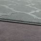 Tapis Créateur Moderne Motif Marocain Structure 3d Gris Anthracite 200x290 Cm