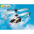 Hélicoptère télécommandé Ultradrone H23 Speed de MONDO MOTORS - Longueur 23cm - 3 canaux - Gyroscope - LED avant-1