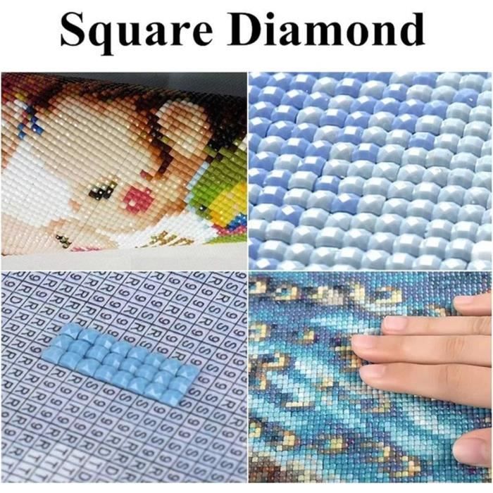 Bricolage 5D Diamant Peinture Par Numéro Kits Complet Forage Paysage De