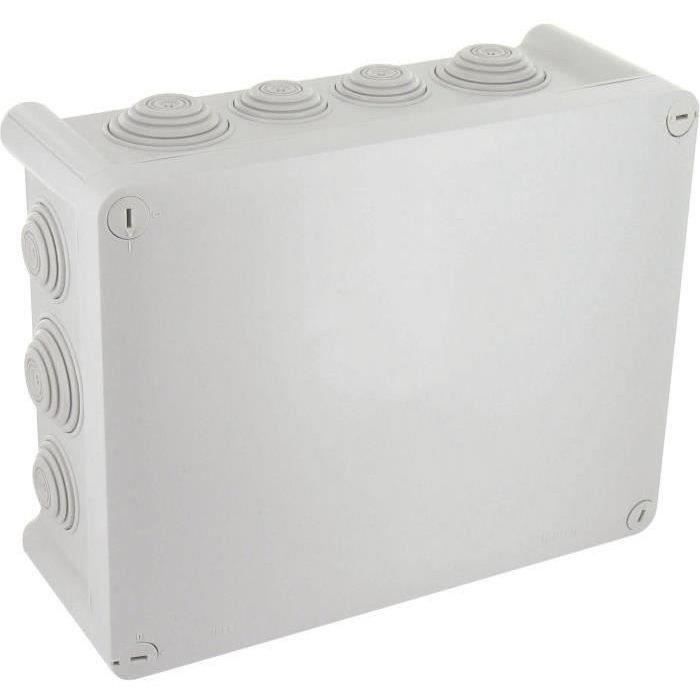 Boîte de dérivation Plexo - 100x100 mm - Cdiscount Bricolage