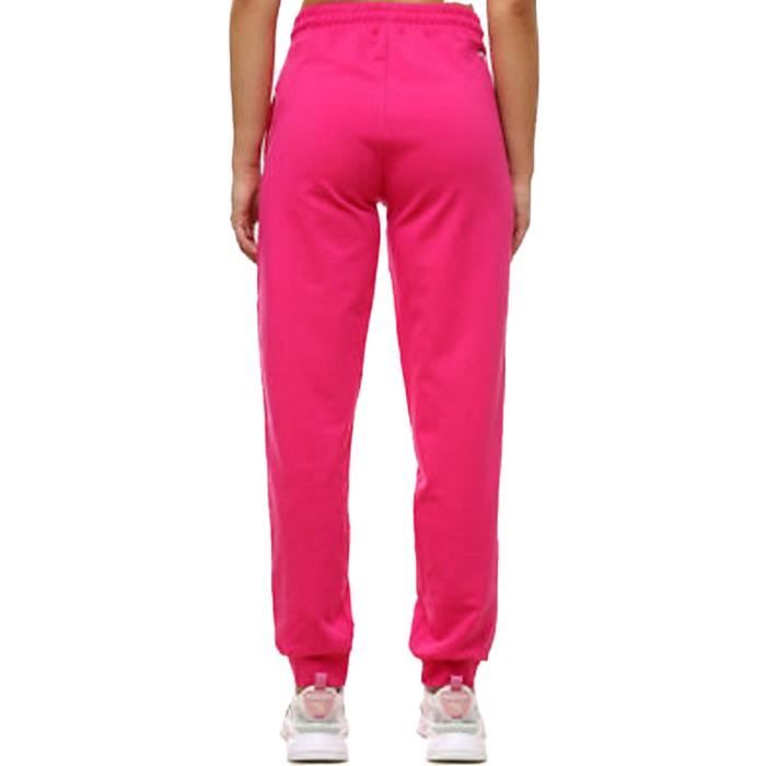 Jogging Femme Fila Bozen Rose 95 Coton 5 Elasthanne Taille elastique Pink Cdiscount Pret a Porter
