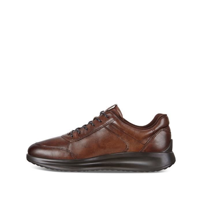 Mens ecco leather sneakers deals