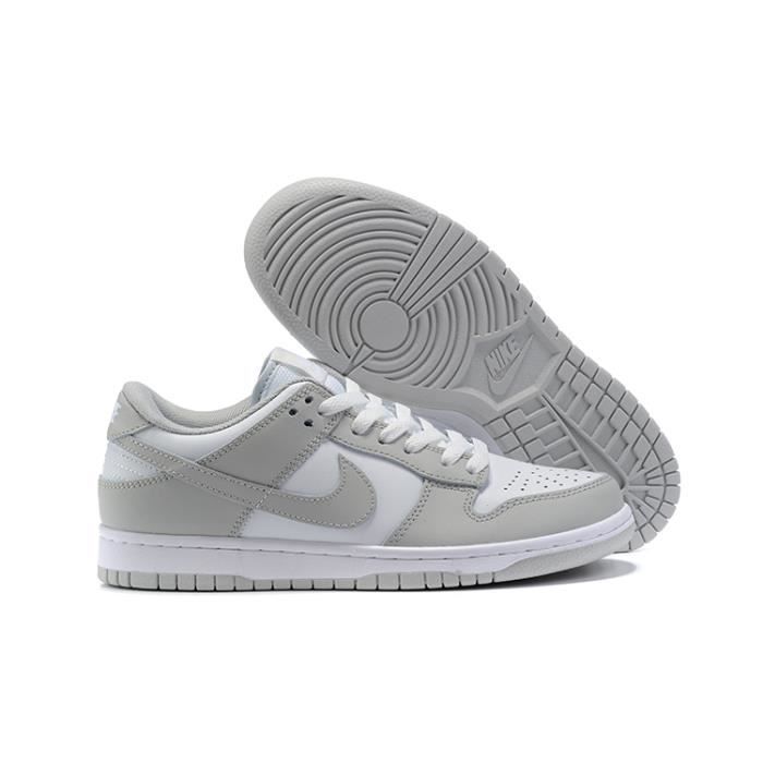 Nike sb dunk top low homme gris