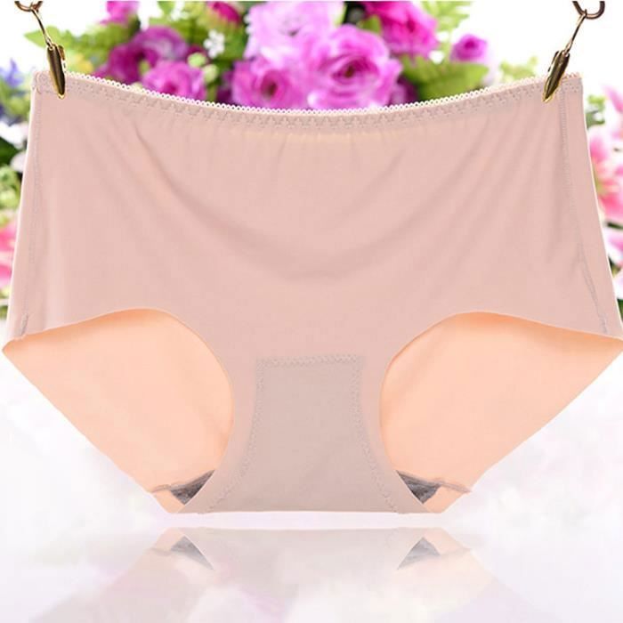 Culotte Sexy Taille Haute Pour Femme - XXL - Kaki - Pantalon Court