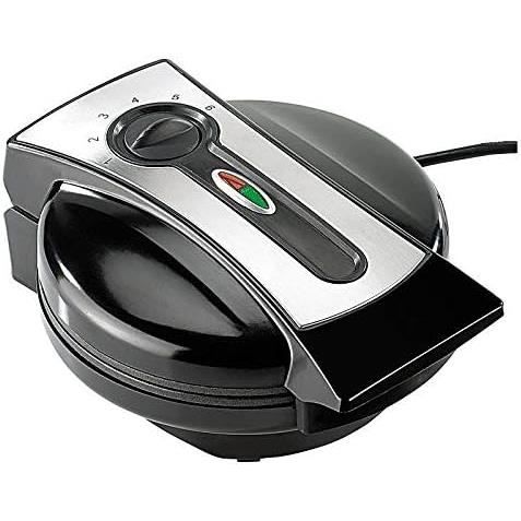 Gaufrier Double Emerio Cœurs – 10 Gaufres Par Passage (2 X 14 Cm), 1200 W, Température Réglable, Revêtement Anti-Adhésif Sans BPA, Gaufres Fines