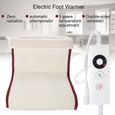 YOSOO chauffe-bottes Chauffe-pieds électrique pieds amovibles chaussures de démarrage de chauffage masseur de pied prise UE-2