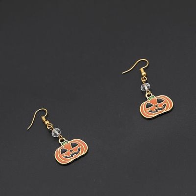 8 Paires De Boucles D'Oreilles Halloween, Chauve-Souris Citrouille