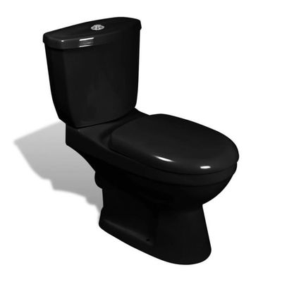 Abattant WC Design Modern 46cm Charbon Noir - Cdiscount Bricolage