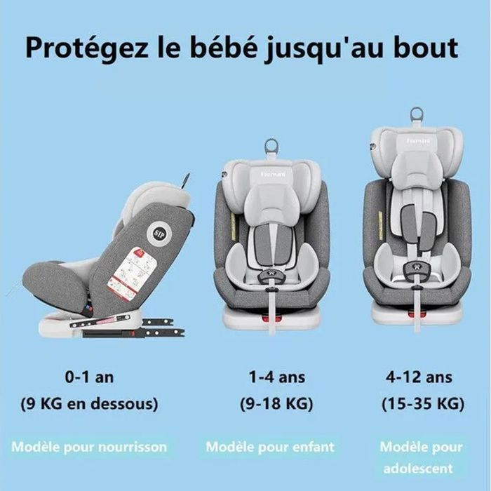 OSANN - Siège Auto Bébé/enfant One360 SL Rotatif Isofix Et Jambe De Force - 40-150 - Foto 4