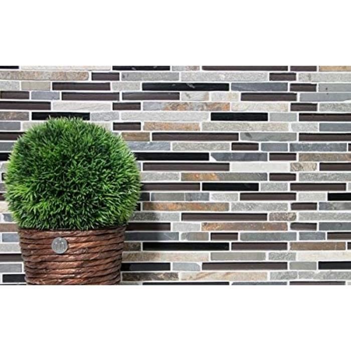 Mosaïque pierre naturelle St. Moritz Gris 30x30 gris