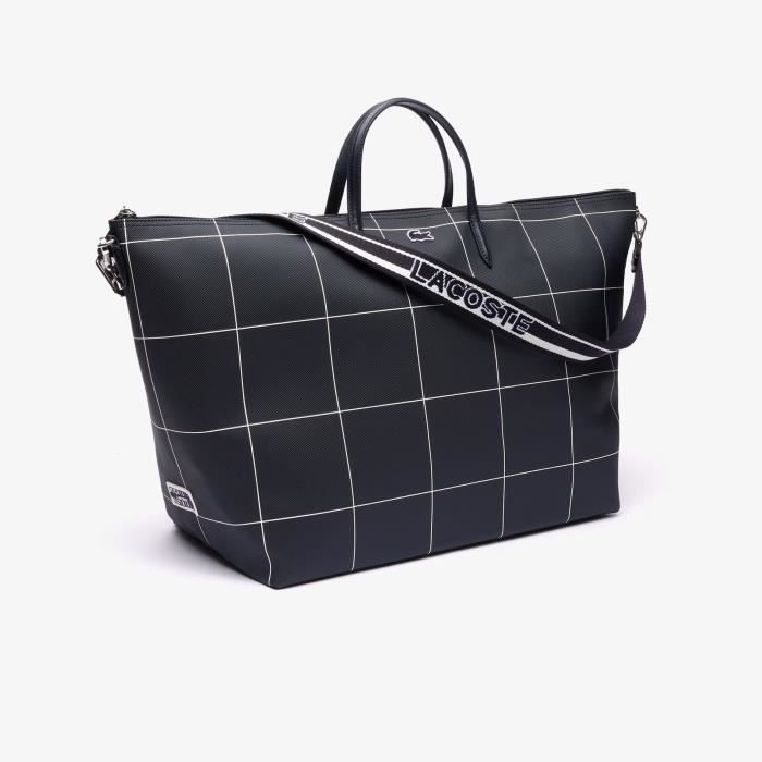 Sac cabas lacoste gris cheap