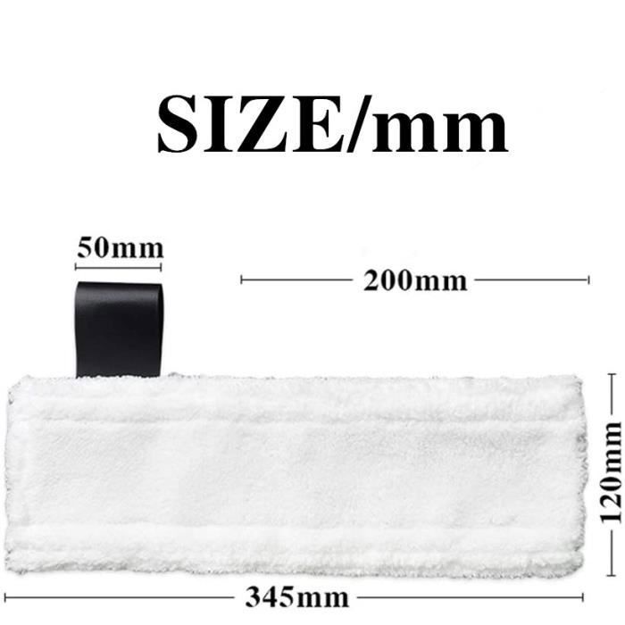 Lot de 9 chiffons en microfibre pour nettoyeur vapeur Kärcher EasyFix SC 2, SC 3, SC 4, SC 5