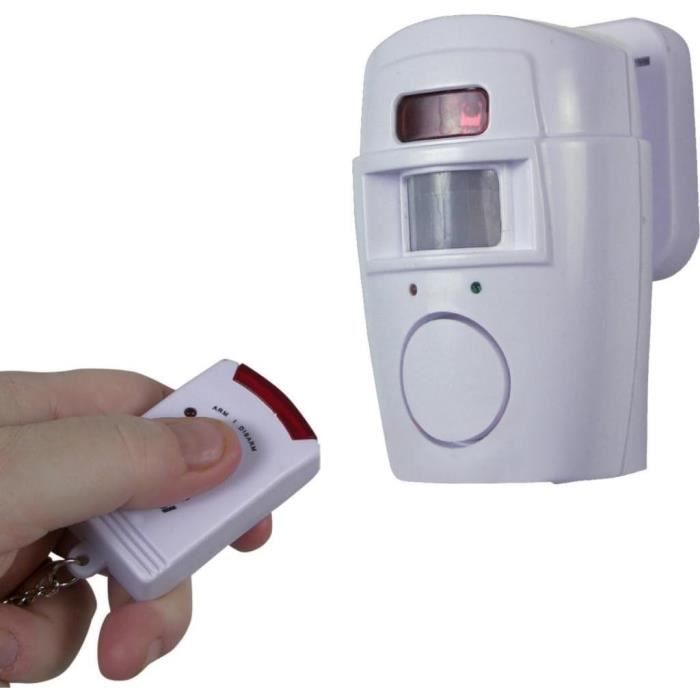 Alarme D'allée 800 Mètres Sans-fil Avec Détection De Passage Extérieur - PROTECT 800 (1 Récepteur Blanc, 3 Détecteurs) |  - Ultra Secure France