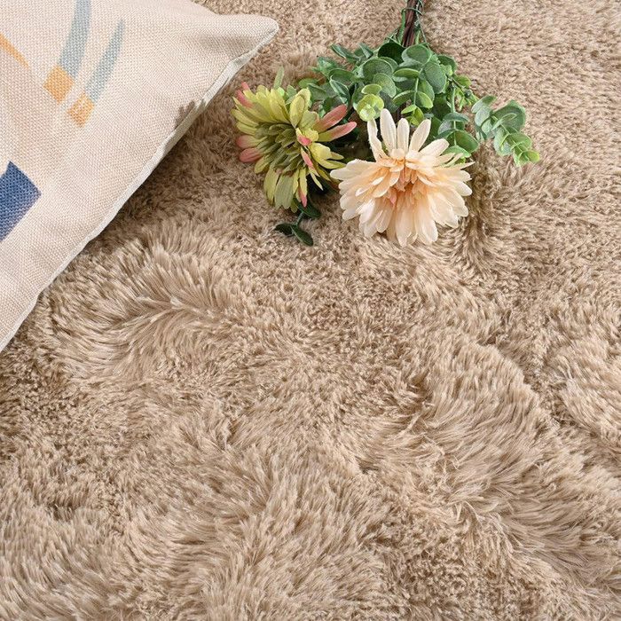 Générique Tapis Rond Shaggy Lavable 80 cm- Moelleux et Antidérapant Tapis Rond, Marbre Noir et Or pour Salon, Couloir, Salle d'étude, Décorations Intérieures