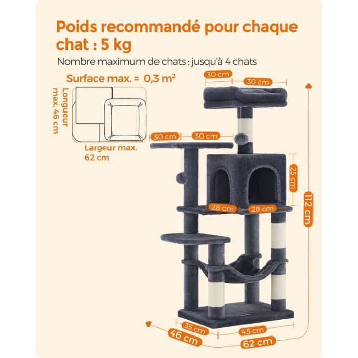Taco Kit de gréement premium pour 1 gréement sur 2 poteaux